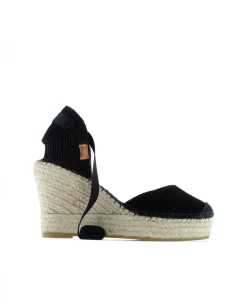 Campesina pico serraje negro Tilo 7