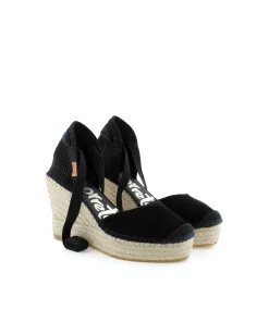 Campesina pico serraje negro Tilo 7