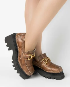 Mocasin en Cocco Koda cuero León