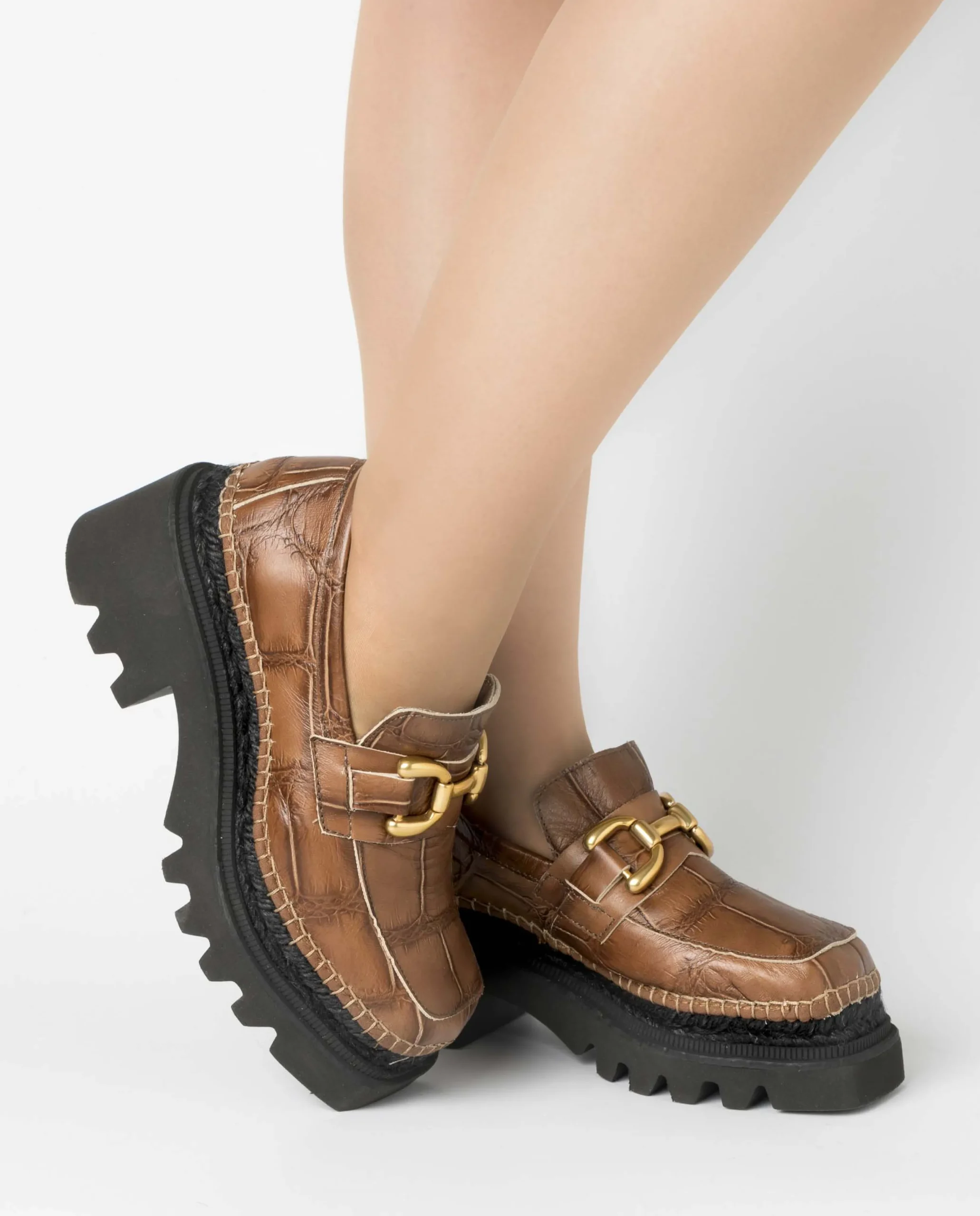 Mocasin en Cocco Koda cuero León