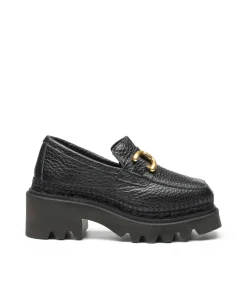 Mocasin en Cocco negro León