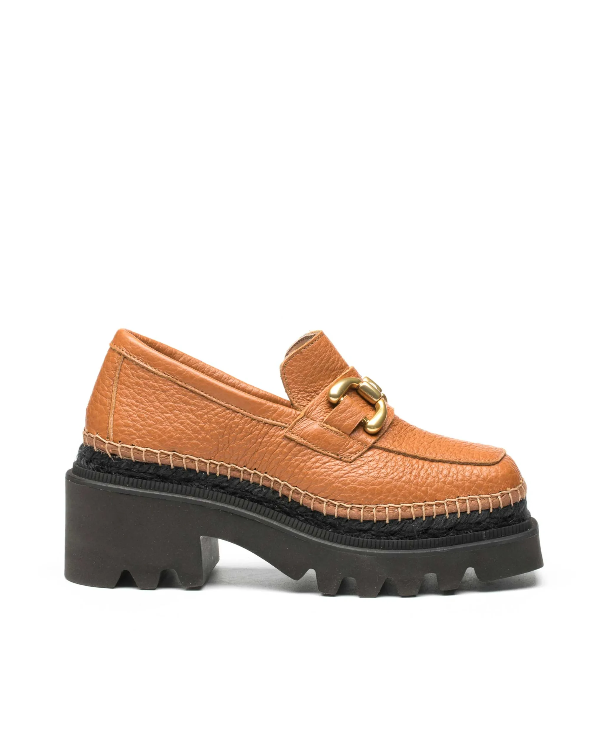 Mocasín en bost camel León