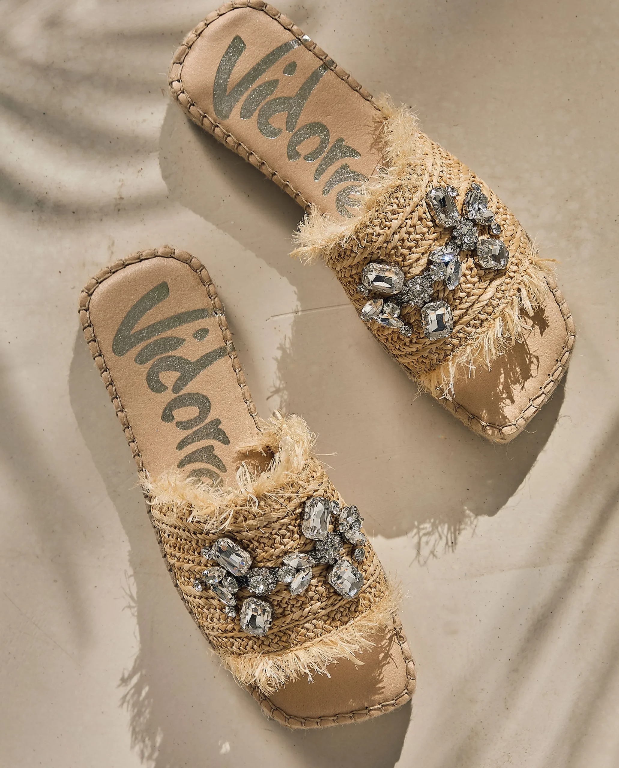 Pinky en rafia cristal trigo Miró