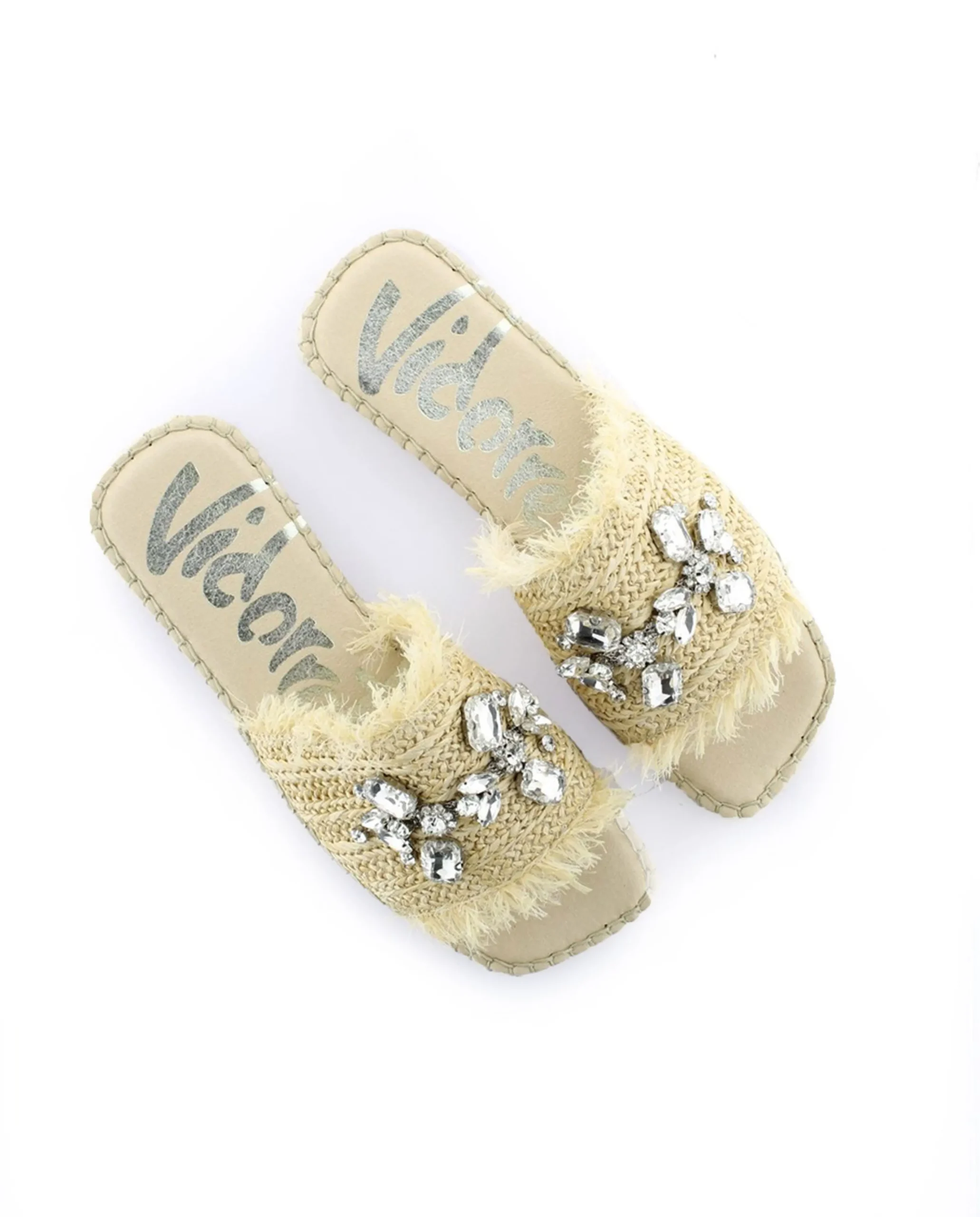 Pinky en rafia cristal trigo Miró