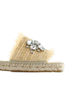 Pinky en rafia cristal trigo Miró