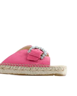 Pinky en serraje frambuesa Miró