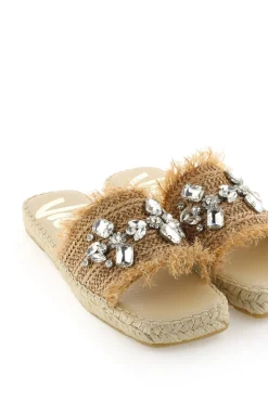 Pinky rafia cristal camel Miró