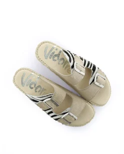 Sandalia bio en horsy arena-cebra Bahía