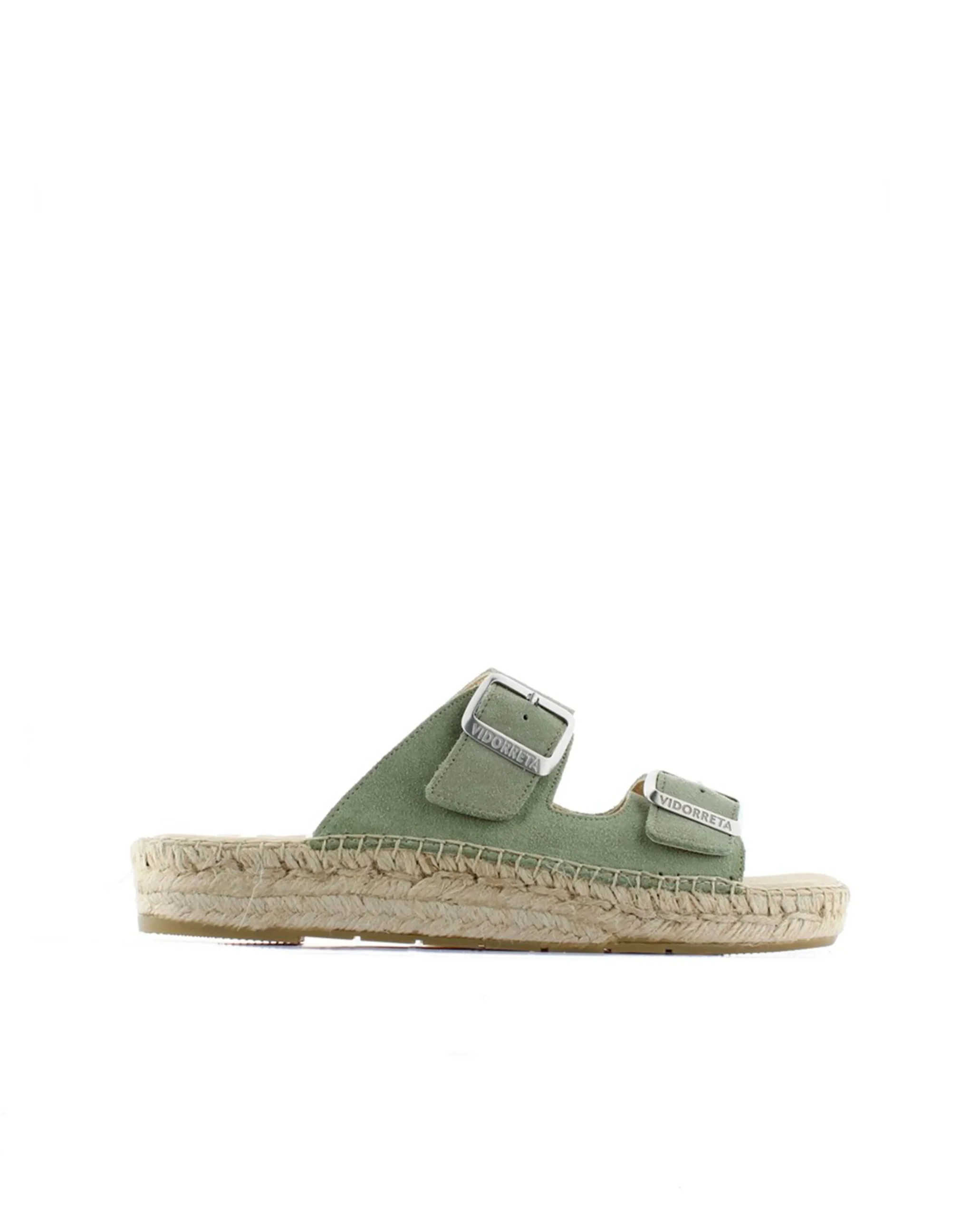 Sandalia bio en serraje agua claro Bahía