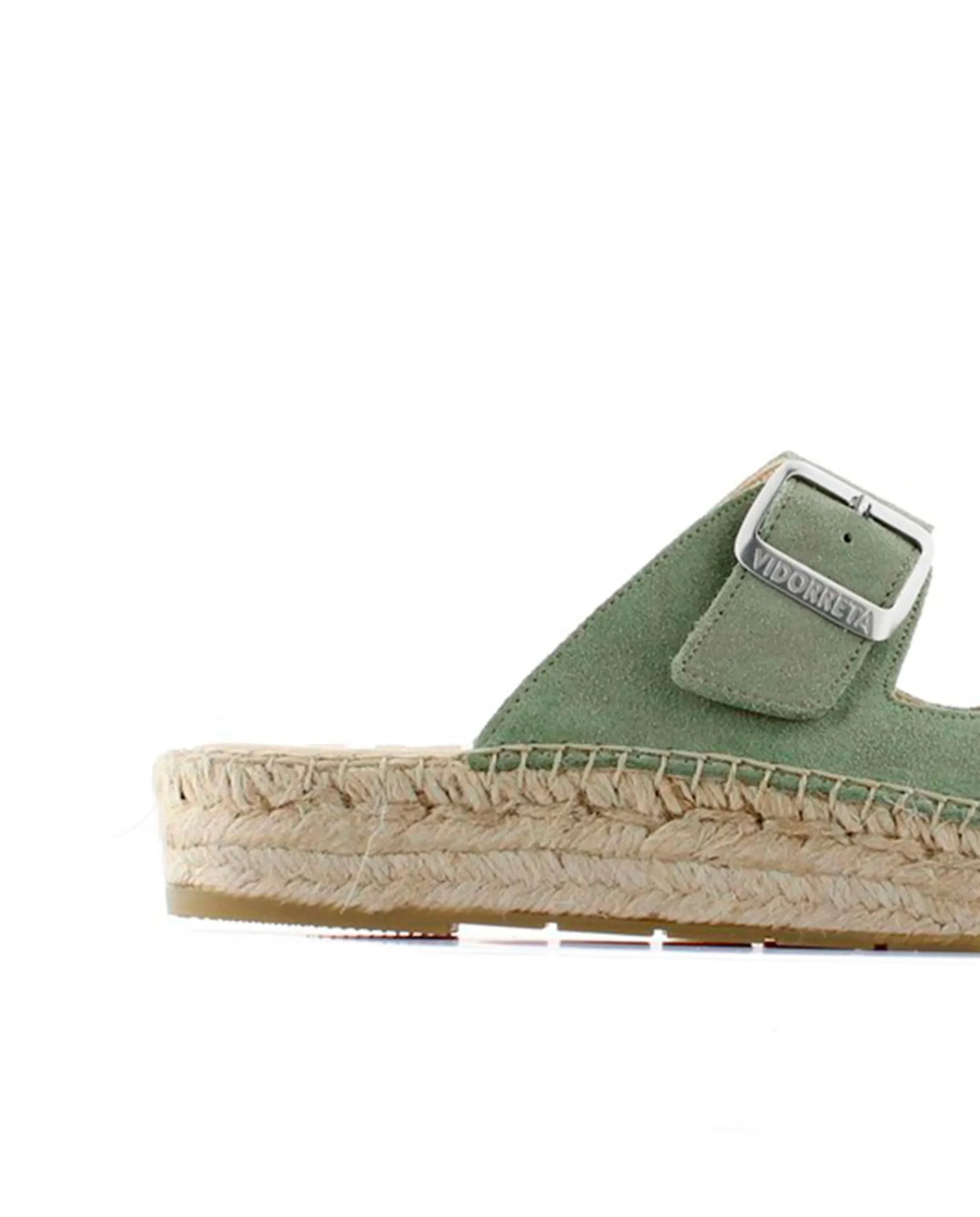 Sandalia bio en serraje agua claro Bahía