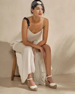 Sandalia en napa blanco Tilo 5