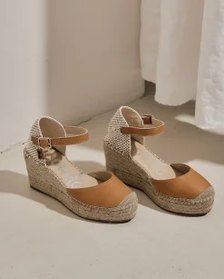 Sandalia en napa cuero Tilo 5