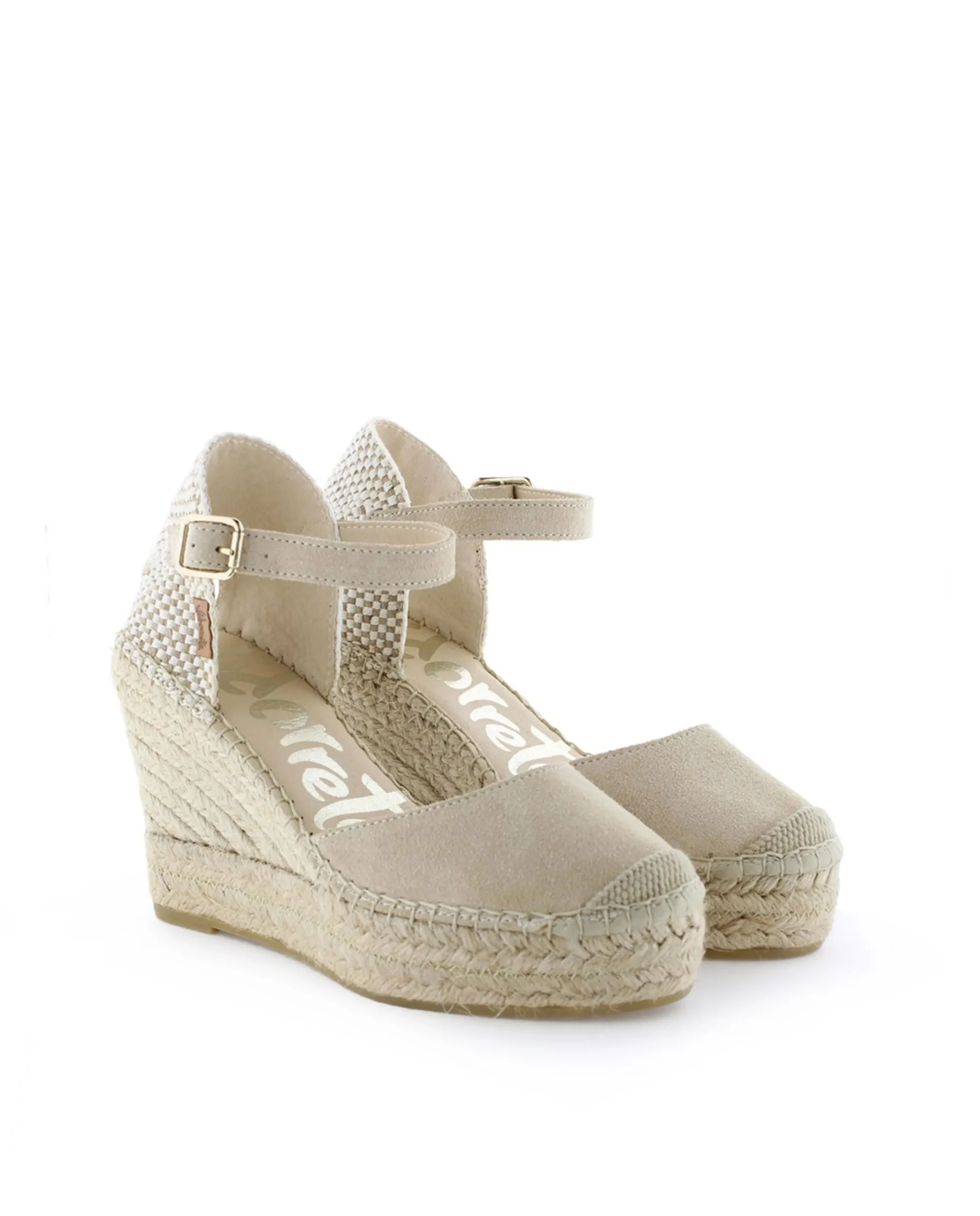 Sandalia en serraje arena Tilo 7