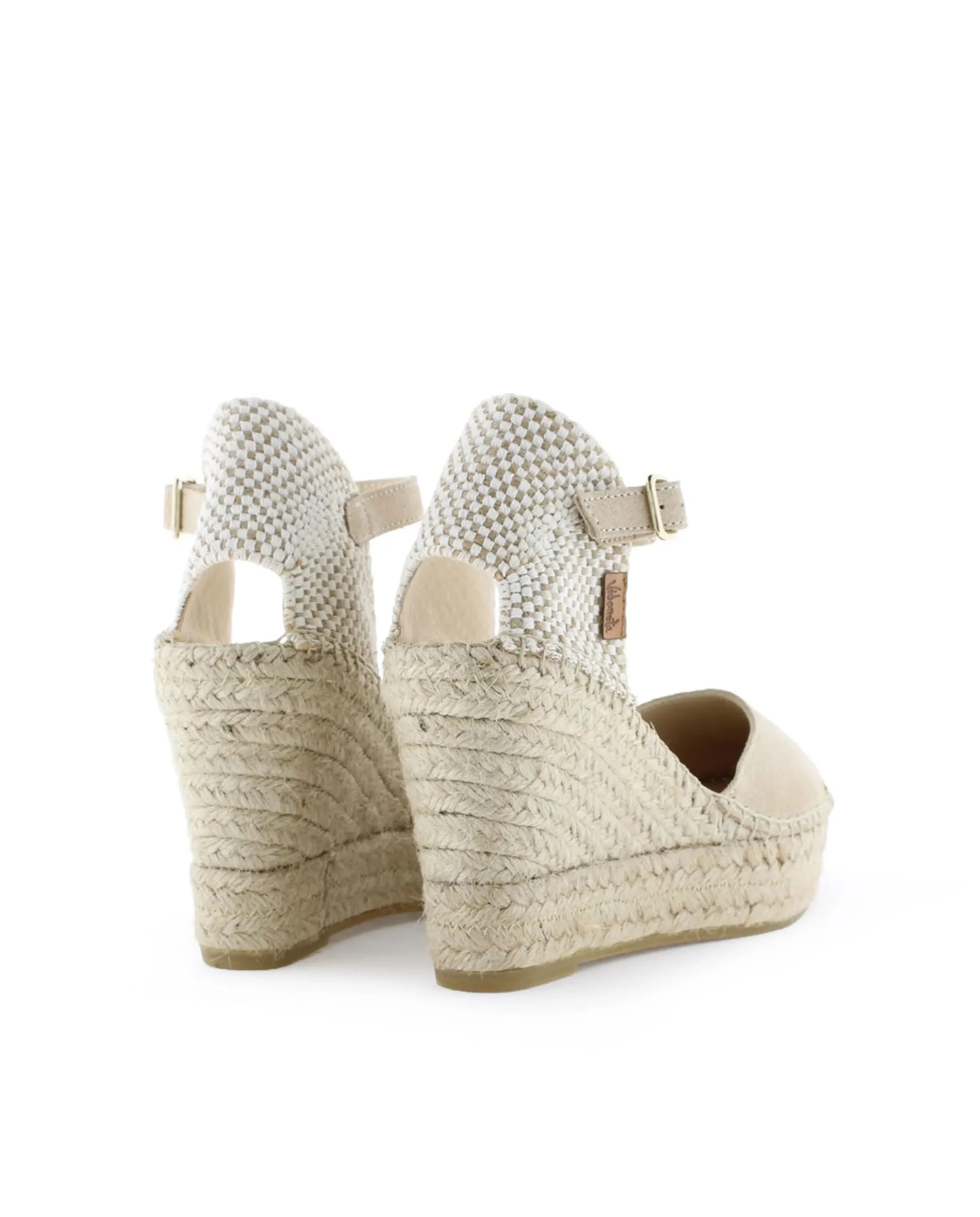 Sandalia en serraje arena Tilo 7