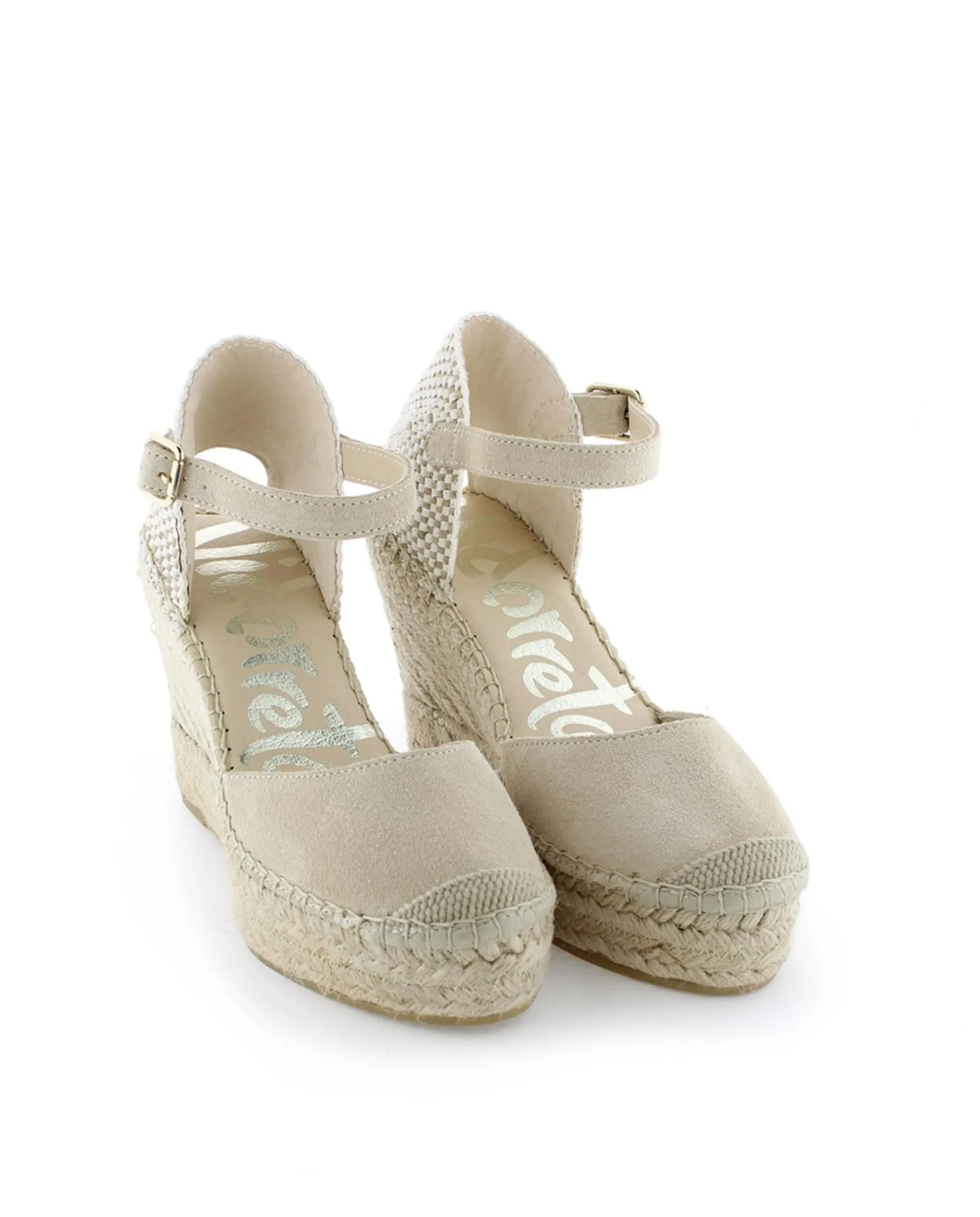Sandalia en serraje arena Tilo 7
