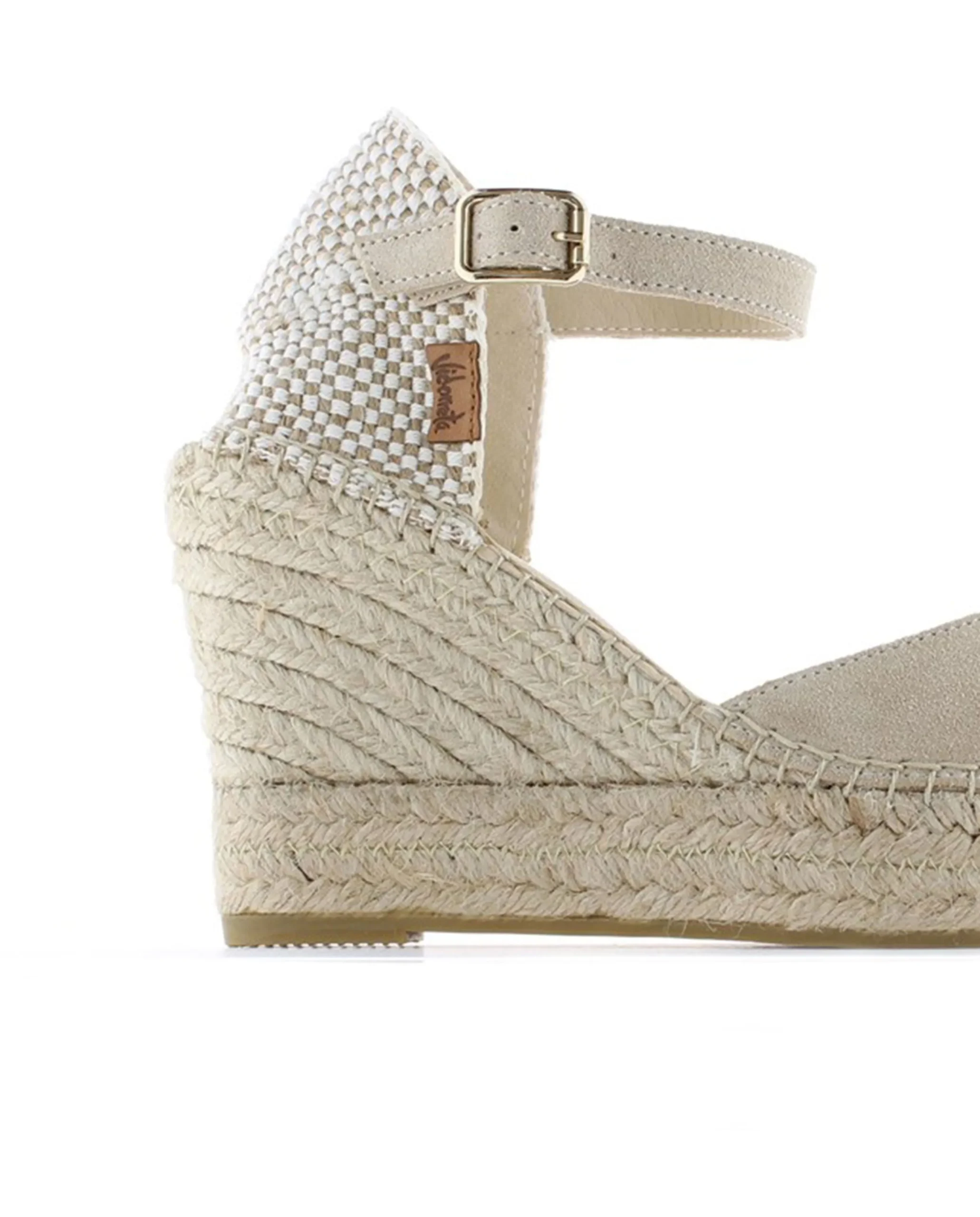 Sandalia en serraje arena Tilo 7