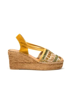 Sandalia kermesio mostaza
