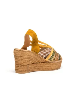 Sandalia kermesio mostaza