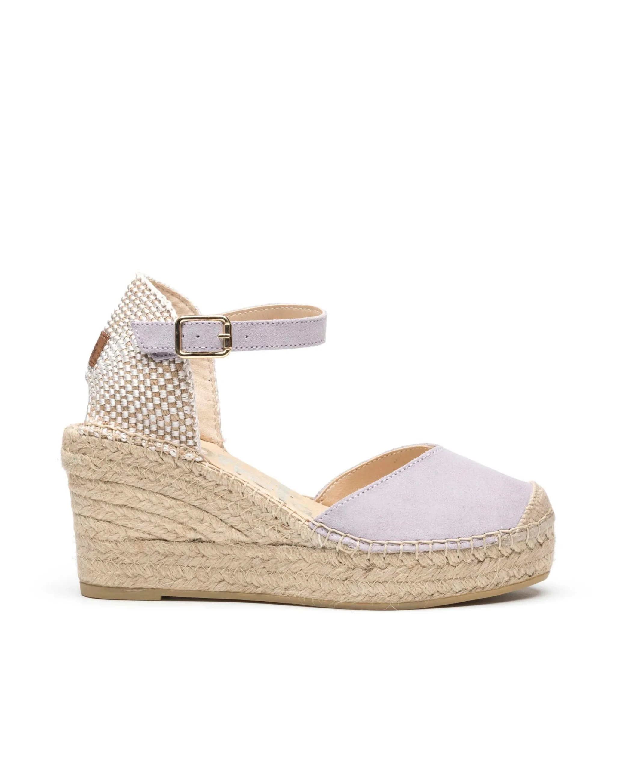 Sandalia pico serraje malva Tilo 5