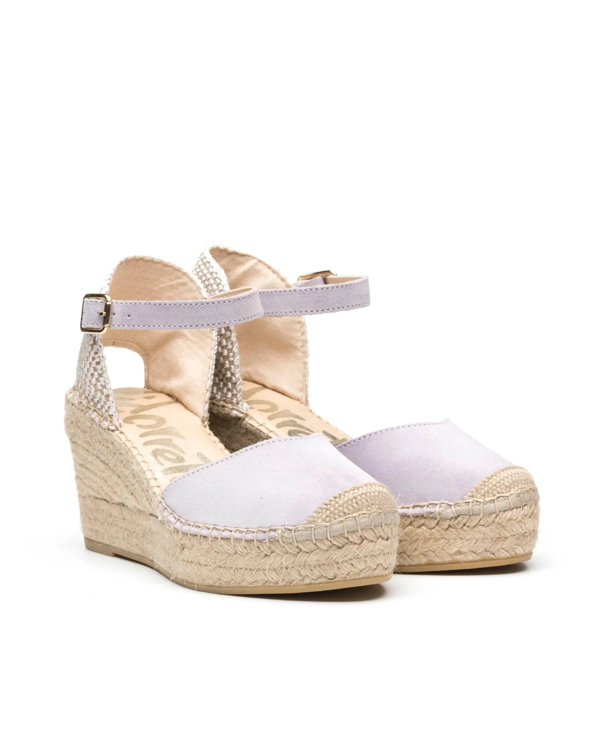 Sandalia pico serraje malva Tilo 5