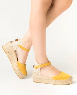 Sandalia serraje ocre Creta