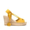 Sandalia vaquetta amarillo Tilo 7