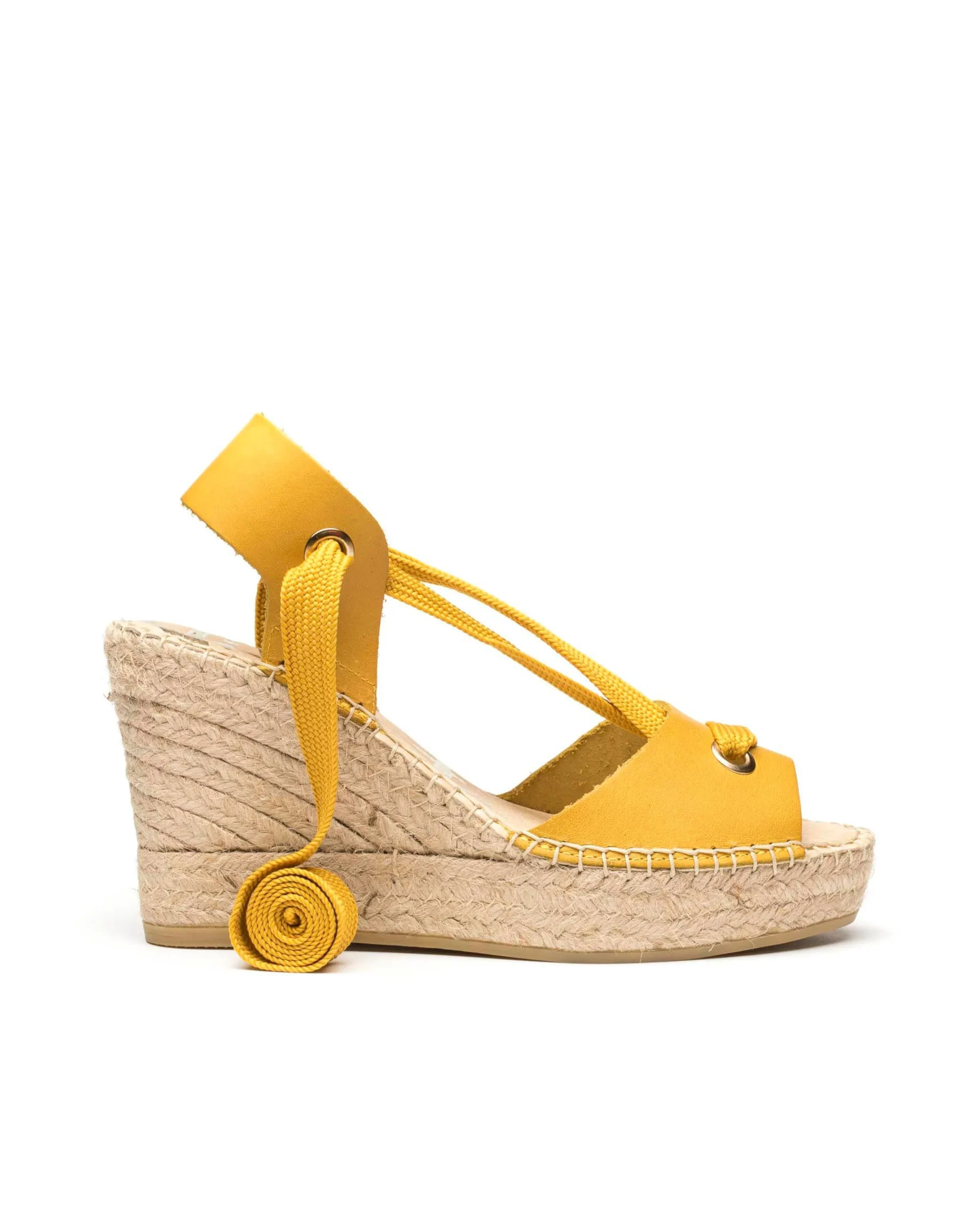 Sandalia vaquetta amarillo Tilo 7