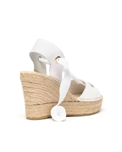 Sandalia vaquetta blanco Tilo 7