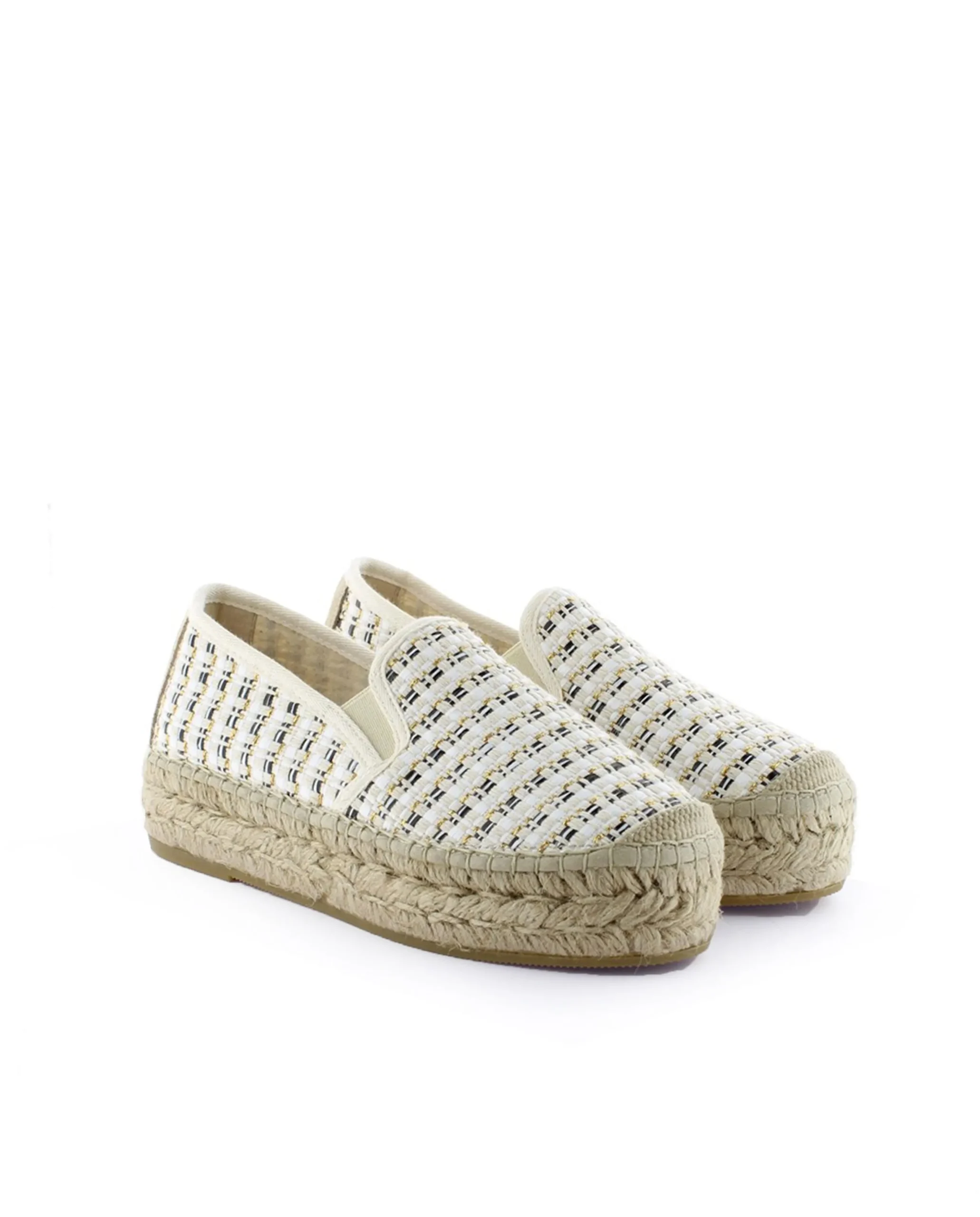 Slipper en Chanel Chic crudo Merde Doble