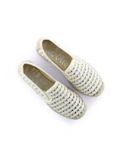 Slipper en Chanel Chic crudo Merde Doble
