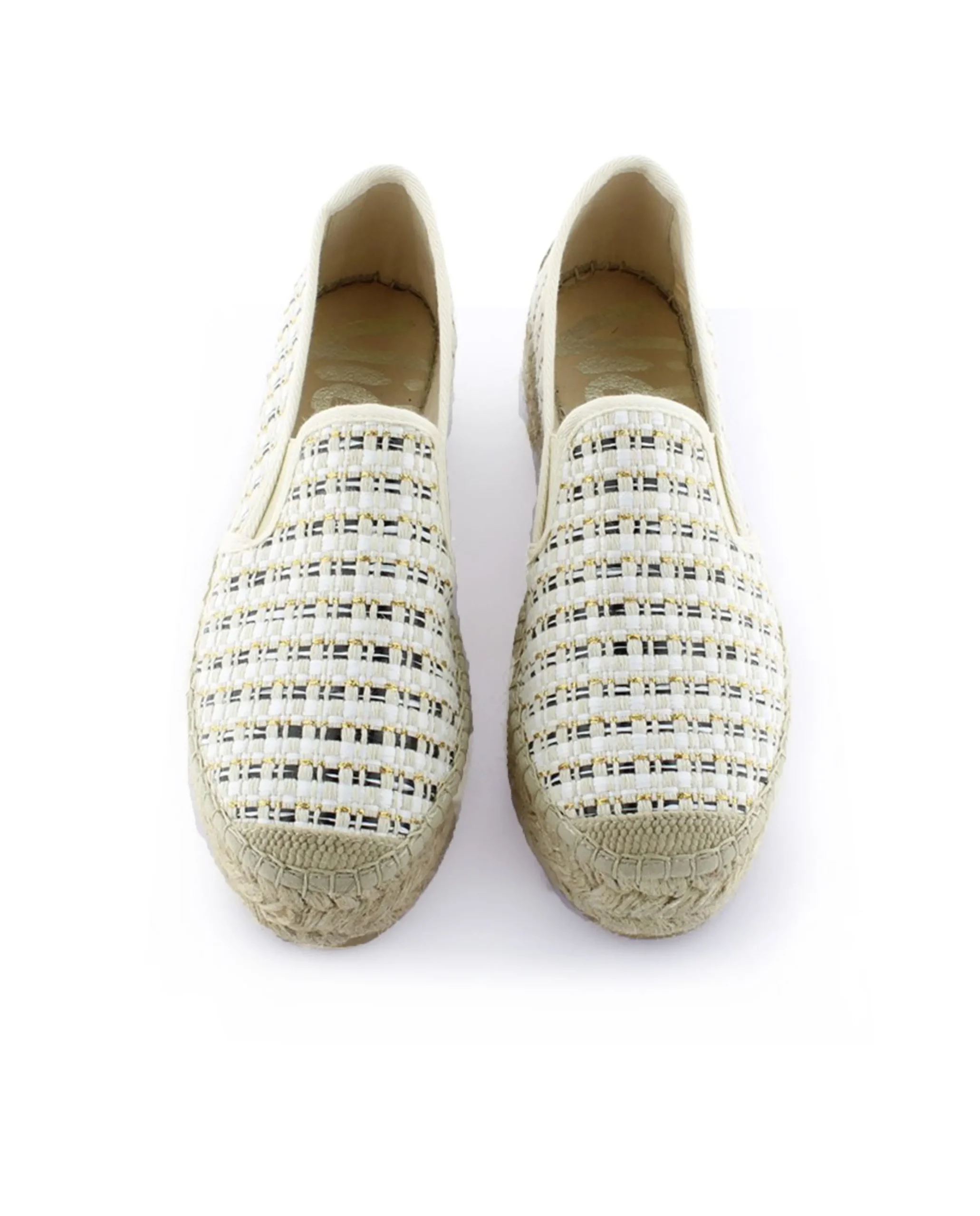 Slipper en Chanel Chic crudo Merde Doble
