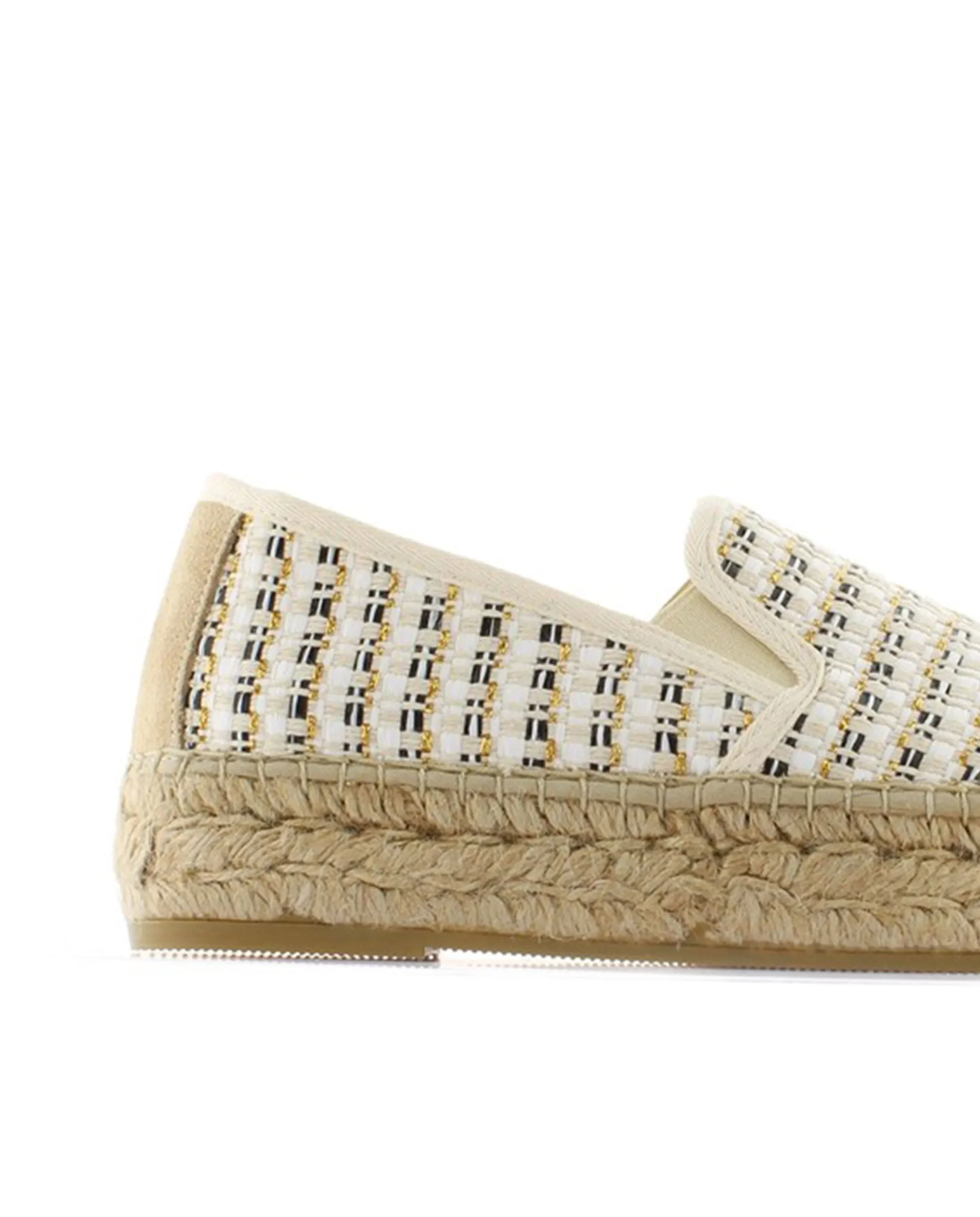 Slipper en Chanel Chic crudo Merde Doble