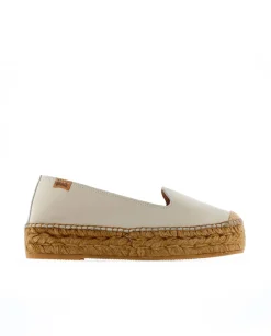 Slipper en napa arena Merce Doble