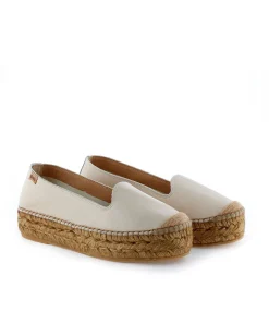 Slipper en napa arena Merce Doble