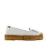 Slipper en napa blanco Merce Doble