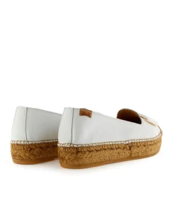Slipper en napa blanco Merce Doble