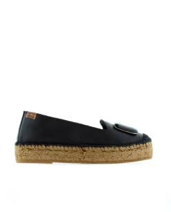 Slipper en napa negro Merce Doble