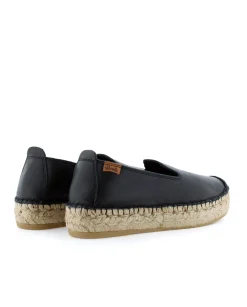 Slipper en napa negro Merce Doble