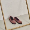 Slipper en terciopelo berenjena Pitiusa