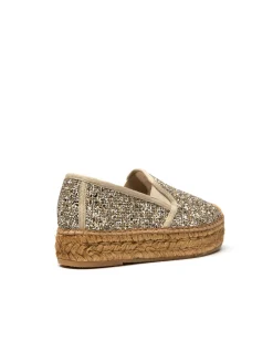 Slipper glitter piedra Merce Doble