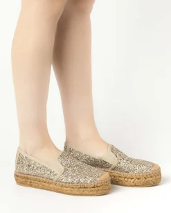 Slipper glitter piedra Merce Doble