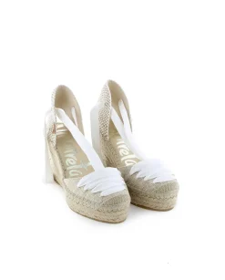 Valenciana cintas en lino metal blanco Tilo 7