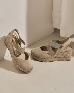 Valenciana cruzada en serraje arena Tilo 5