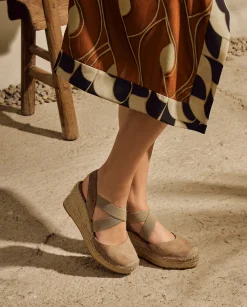 Valenciana cruzada en serraje arena Tilo 5