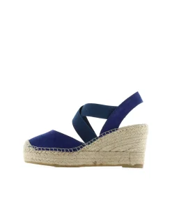 Valenciana cruzada en serraje marino Tilo 5