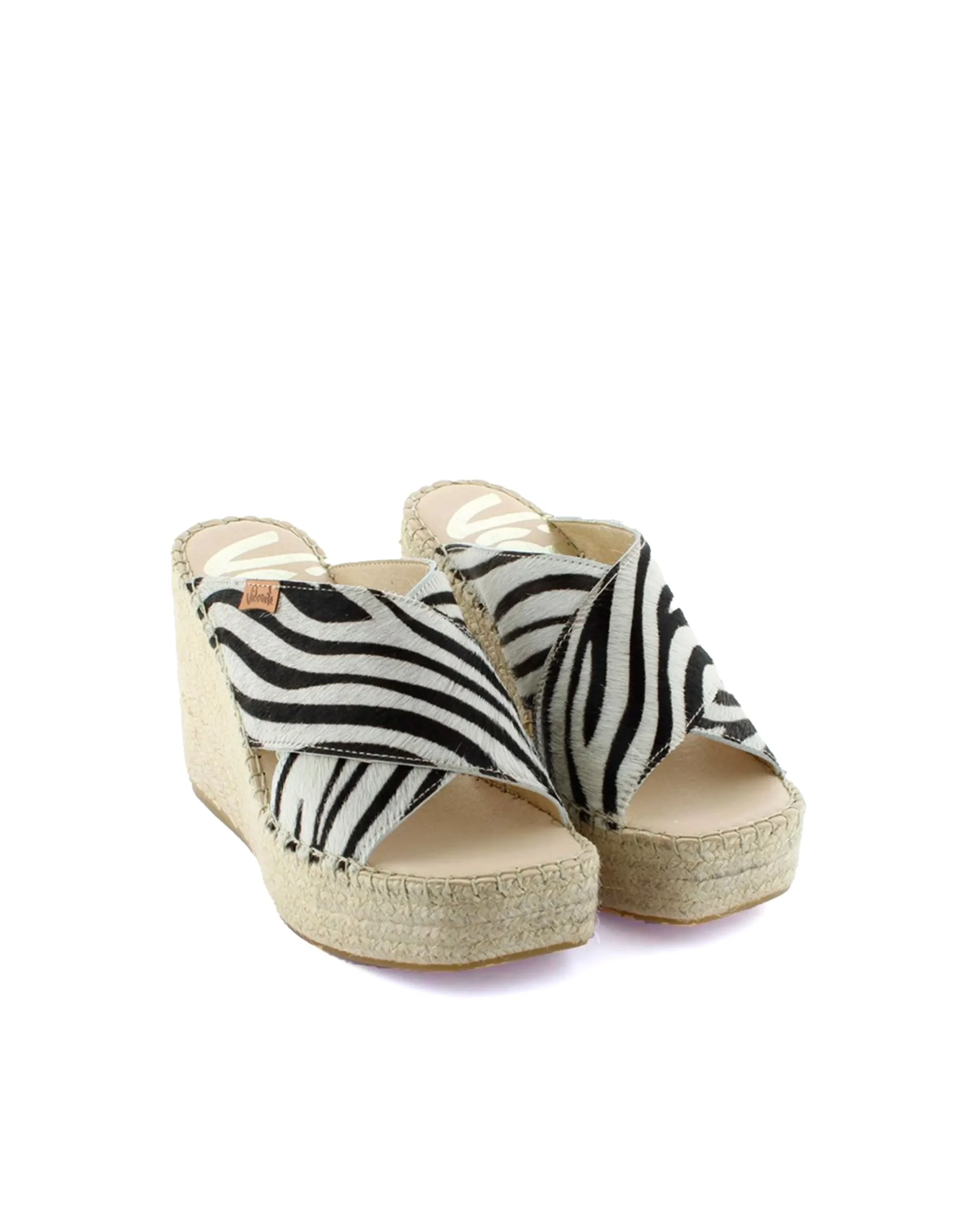 Zueco en horsy cebra Monet