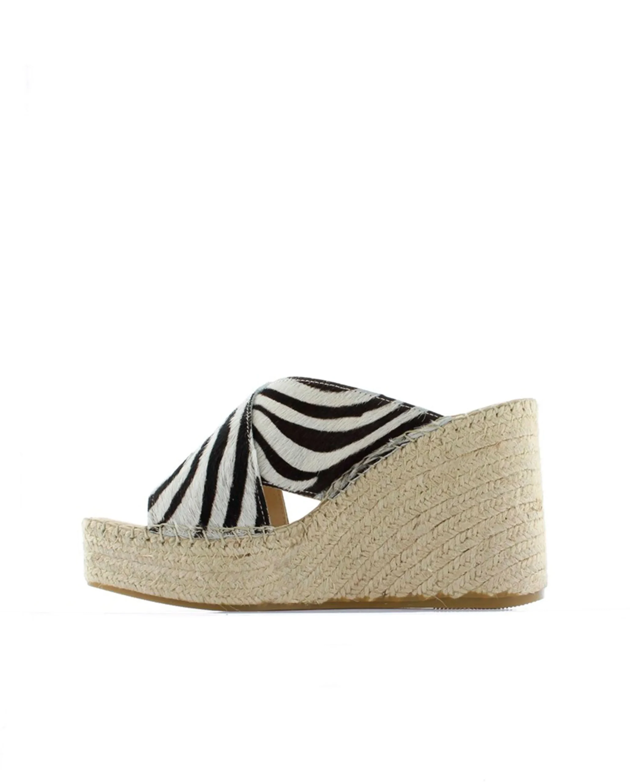 Zueco en horsy cebra Monet