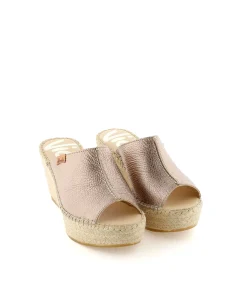 Zueco en napa metal cuerda Dominica