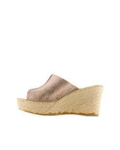 Zueco en napa metal cuerda Dominica