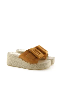 Zueco serraje cuero Vinci